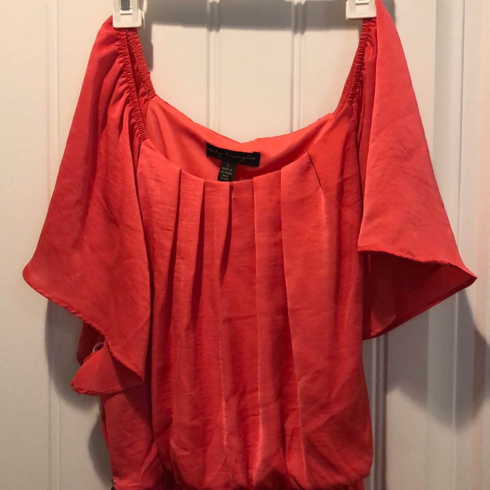 Coral dress